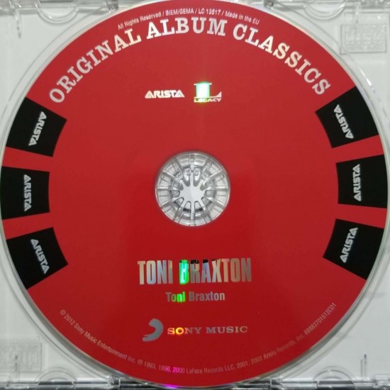 Toni Braxton : Toni Braxton > CD