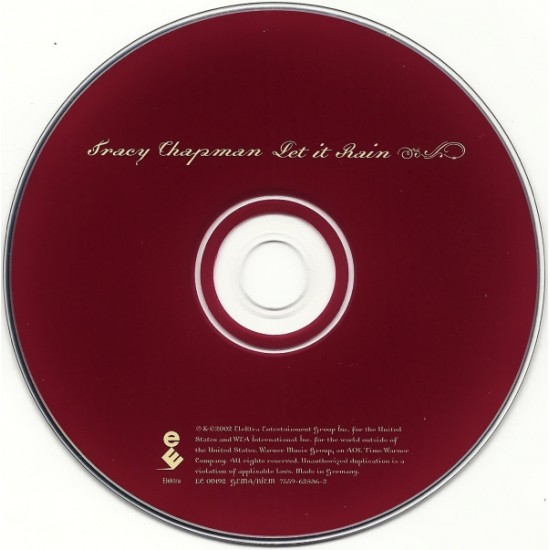 Tracy Chapman : Let It Rain - CD