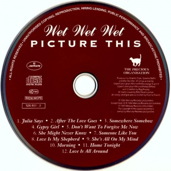 Wet Wet Wet : Picture This - CD