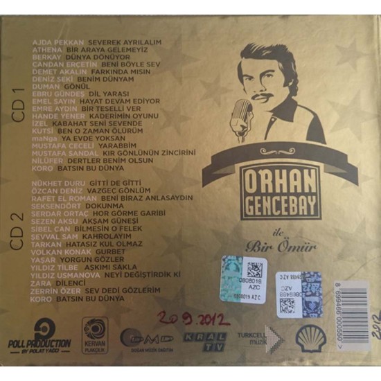 Orhan Gencebay : Orhan Gencebay İle Bir Ömür - CD