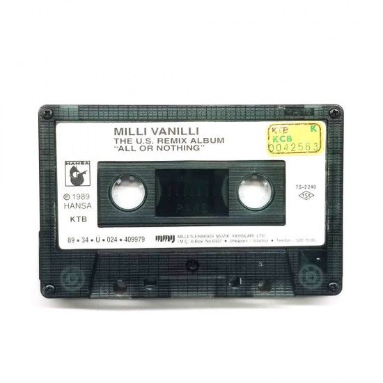 Milli Vanilli : All Or Nothing - The U.S. Remix Albüm > KASET